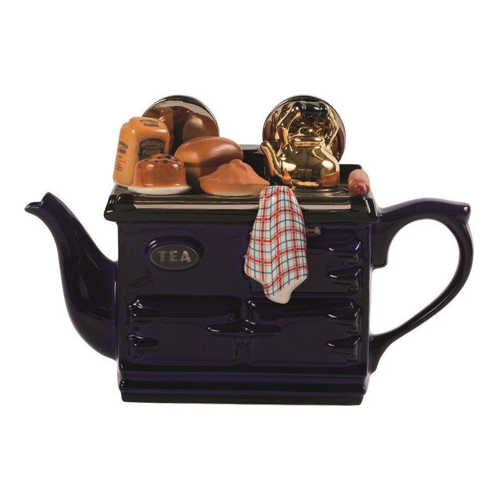Ceramic Inspirations Baking Day Aga Style Büyük Seramik Teapot