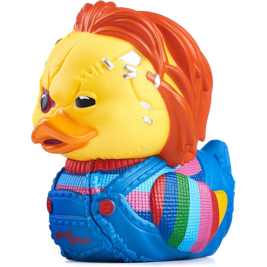 Tubbz Childs Play Boxed Chucky Scarred Lisanslı Cosplay Ördek Collectible Figür