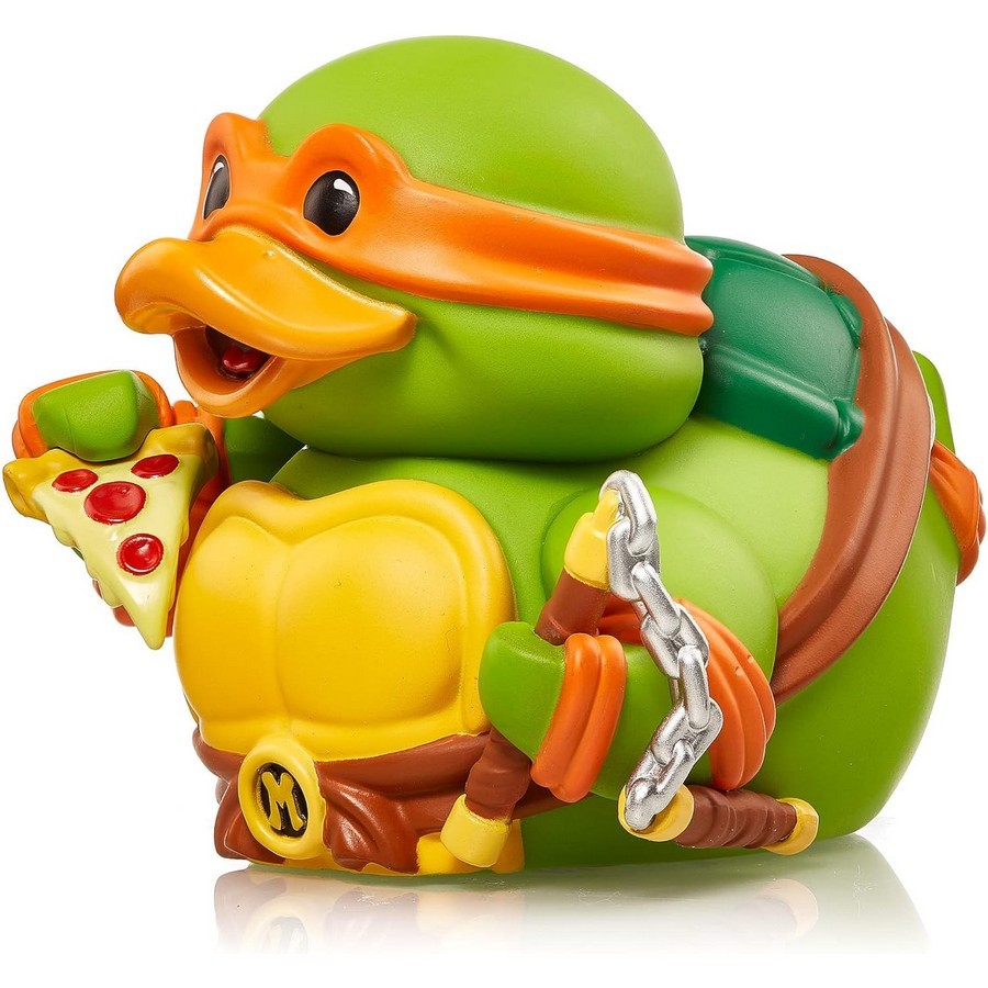 Tubbz TMNT Boxed Michelangelo Lisanslı Cosplay Ördek Collectible Figür