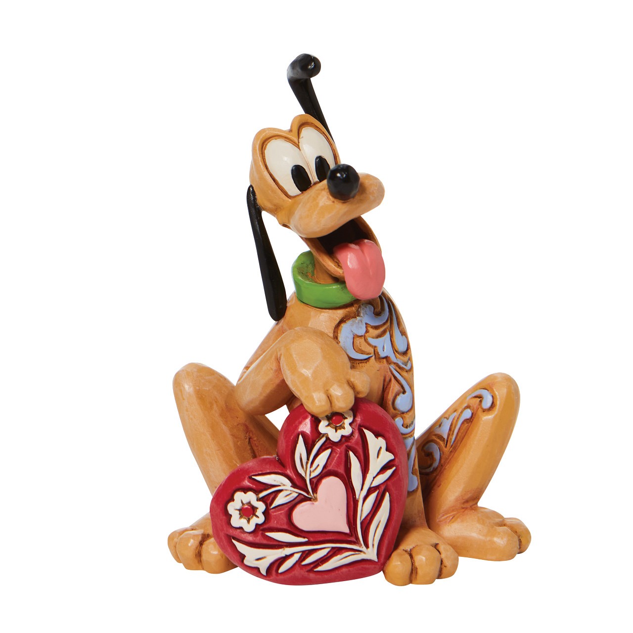Disney Pluto Heart Mini Figurine Lisanslı Figür Biblo