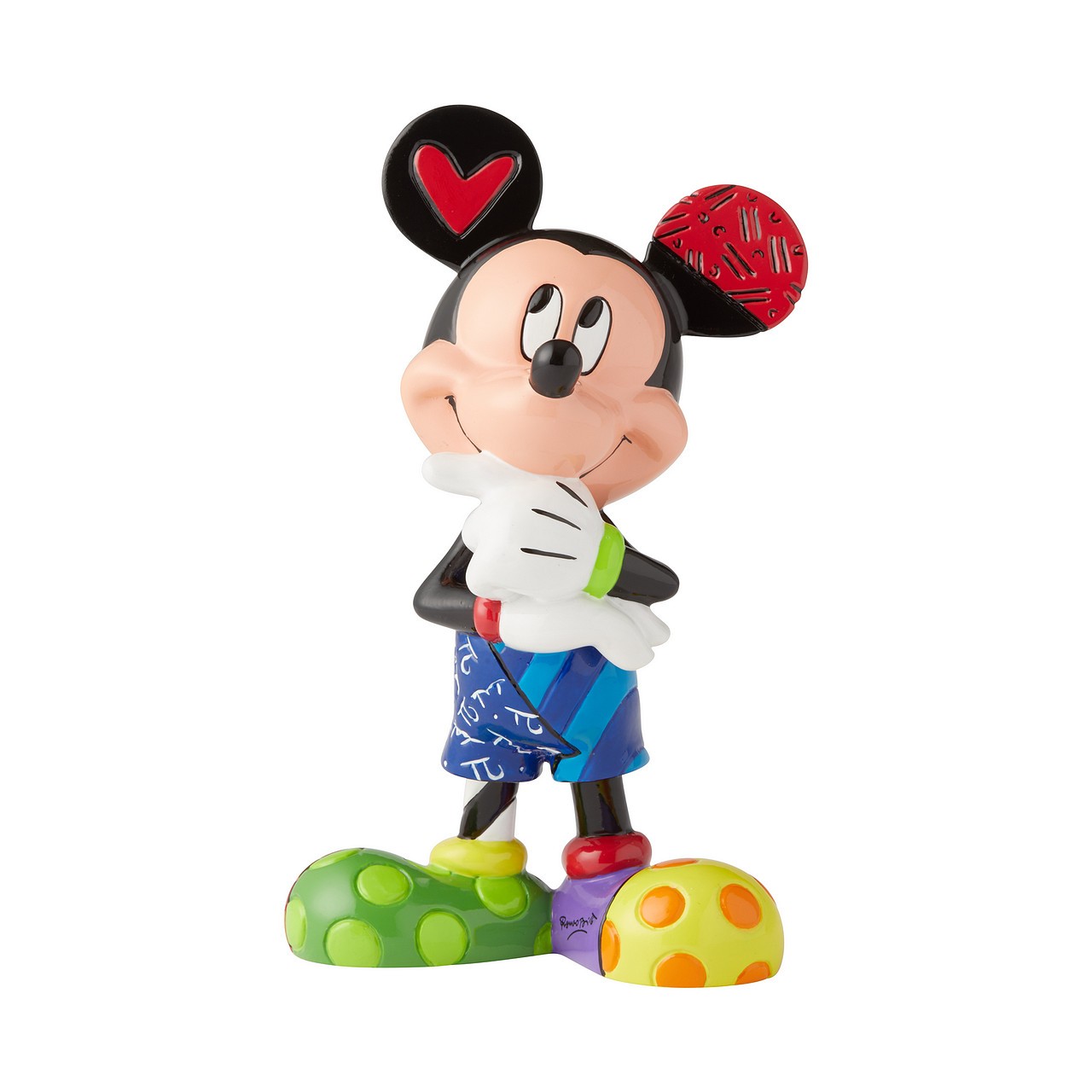 Disney Britto Mickey Mouse Düşünen Figür Biblo