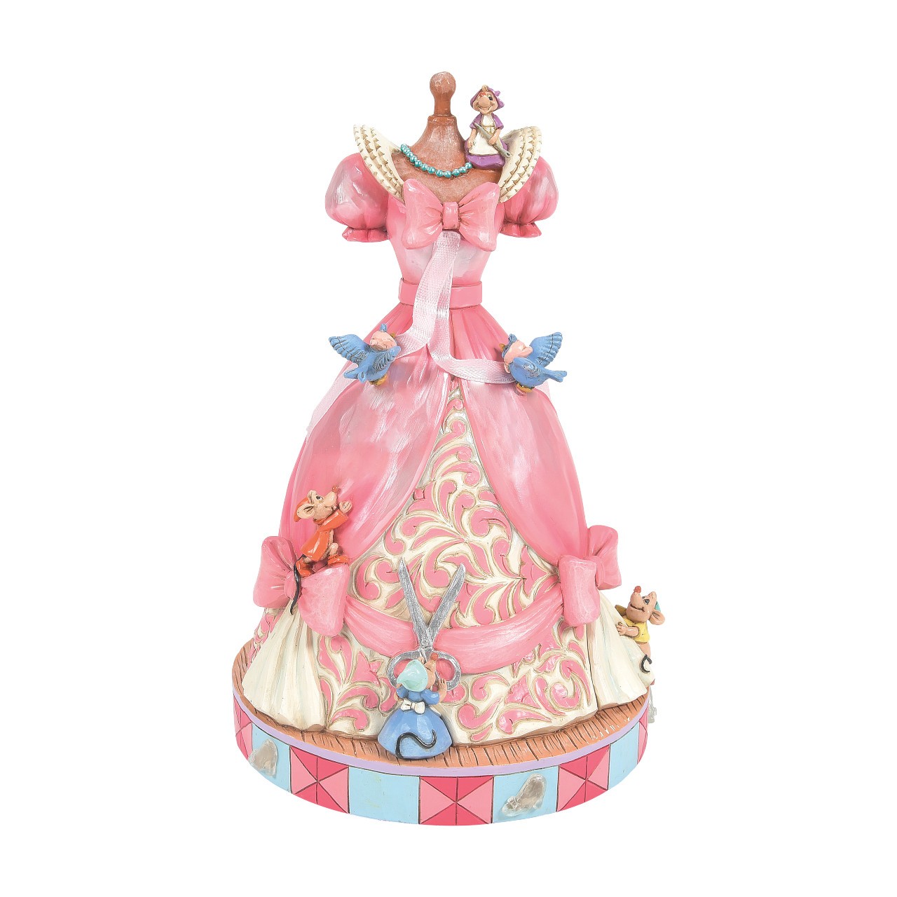 Disney Cinderella Pnk Dress Lisanslı Figür Biblo