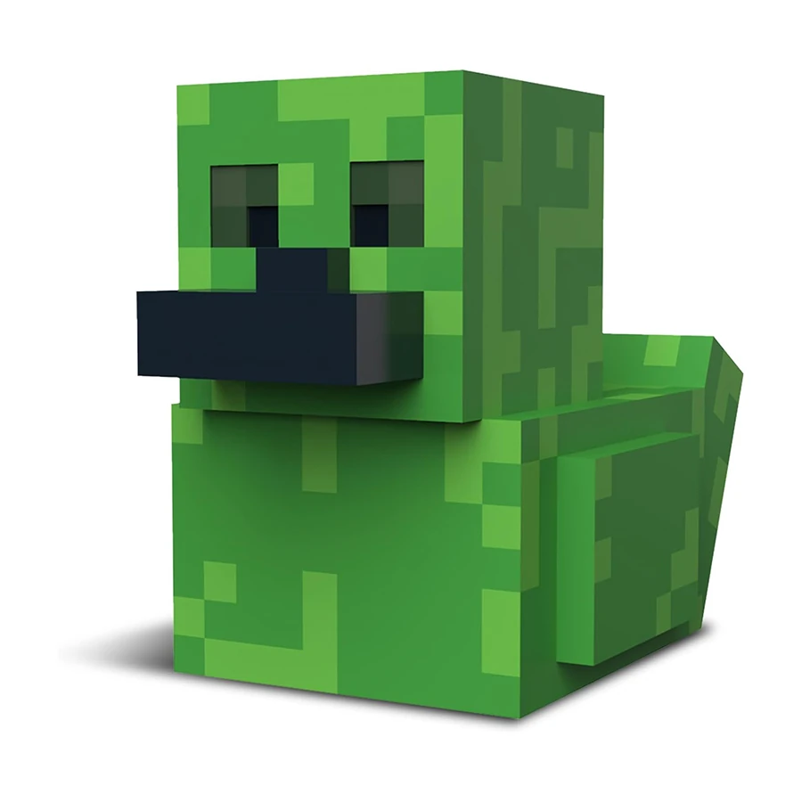 Tubbz Minecraft Boxed Creeper Lisanslı Cosplay Ördek Collectible Figür