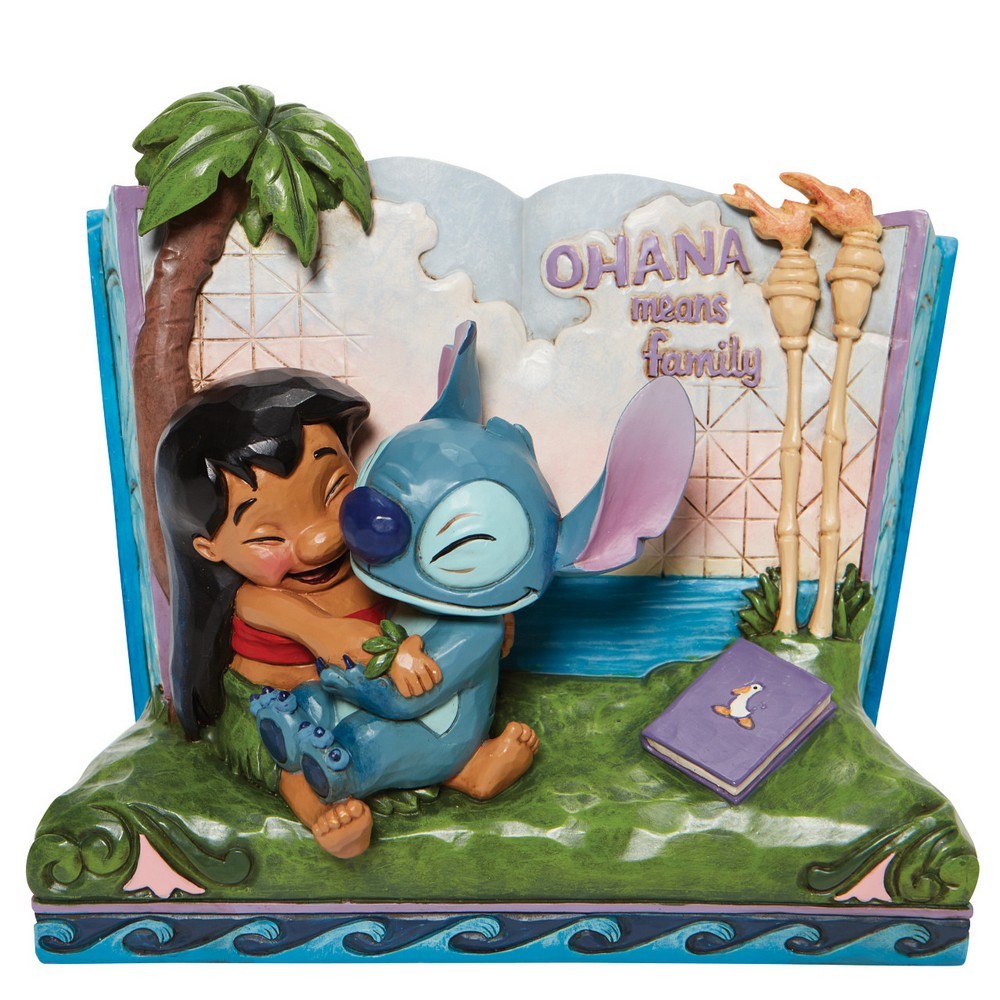 Disney Ohana Aile Demektir Stitch Hikaye Kitabı Figür Biblo