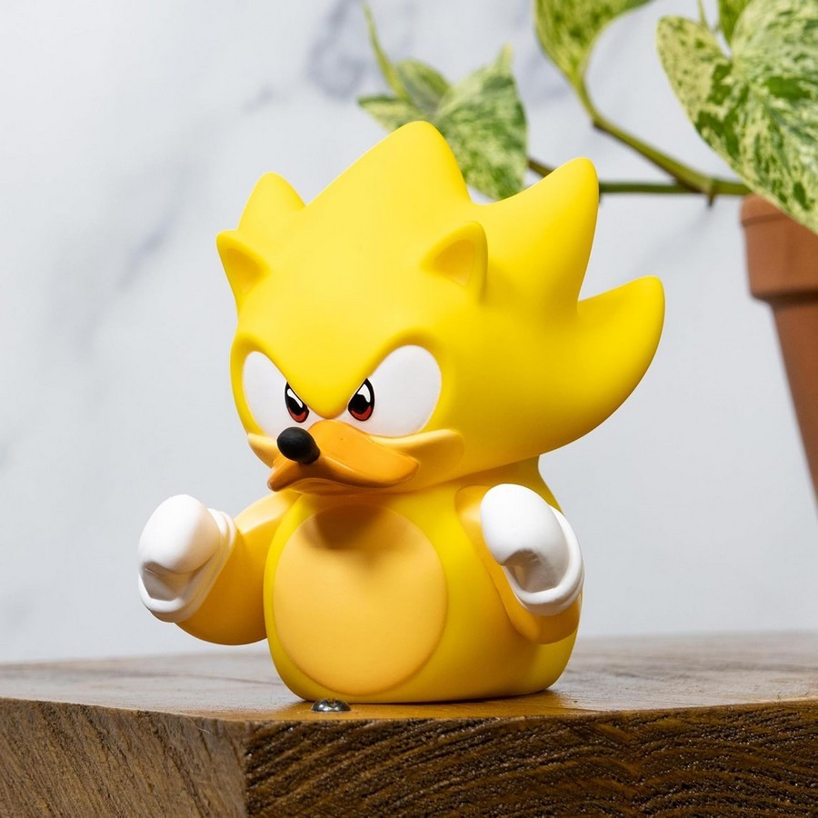 Tubbz Sonic Boxed Super Sonic Lisanslı Cosplay Ördek Collectible Figür