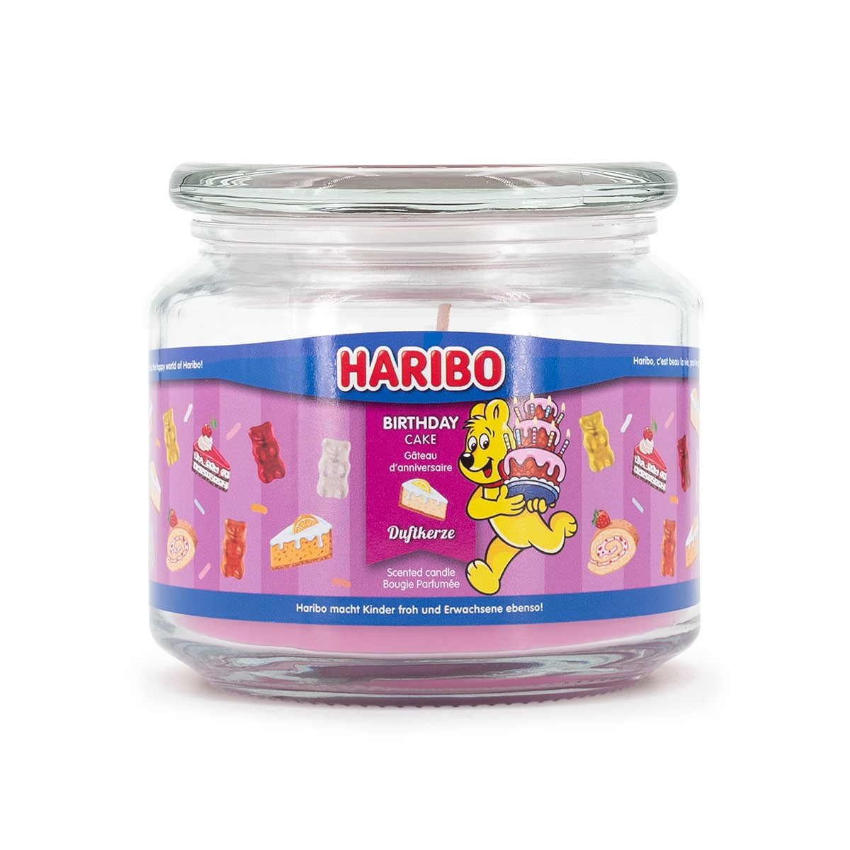Haribo Doğum Günü Pastası Kokulu Mum