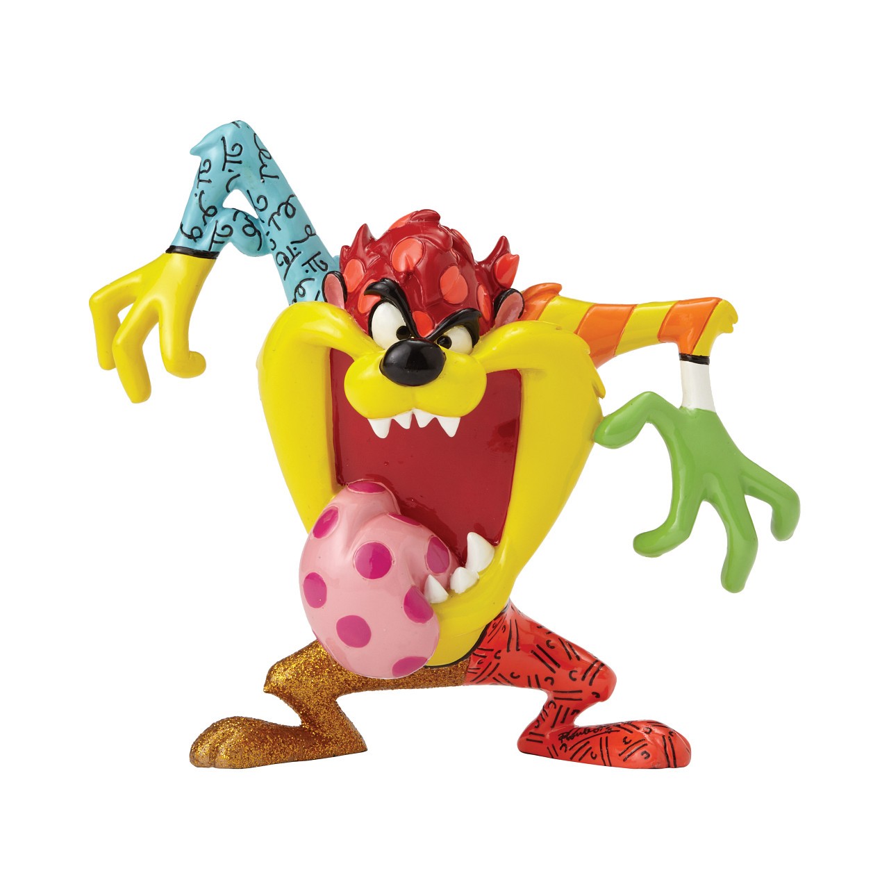 Looney Tunes Tasmanian Devil Lisanslı Figür Biblo