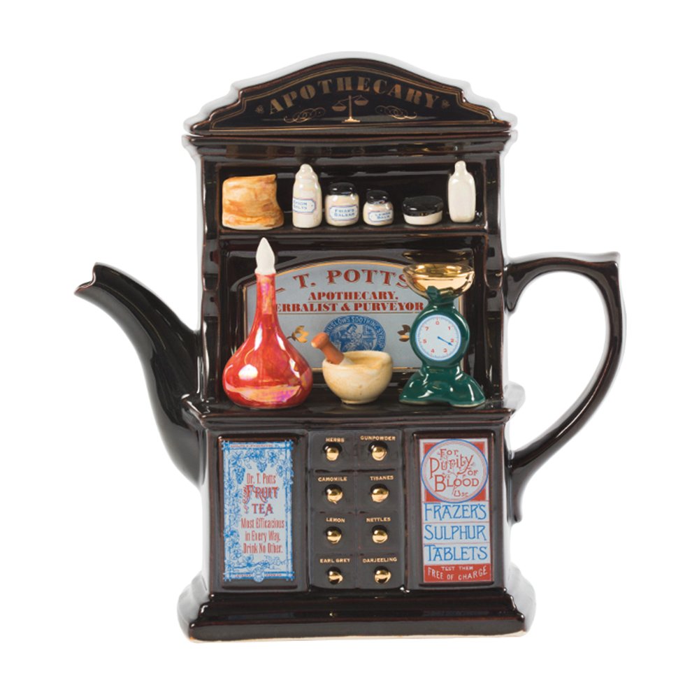 Ceramic Inspirations Apothecary Büyük Seramik Teapot