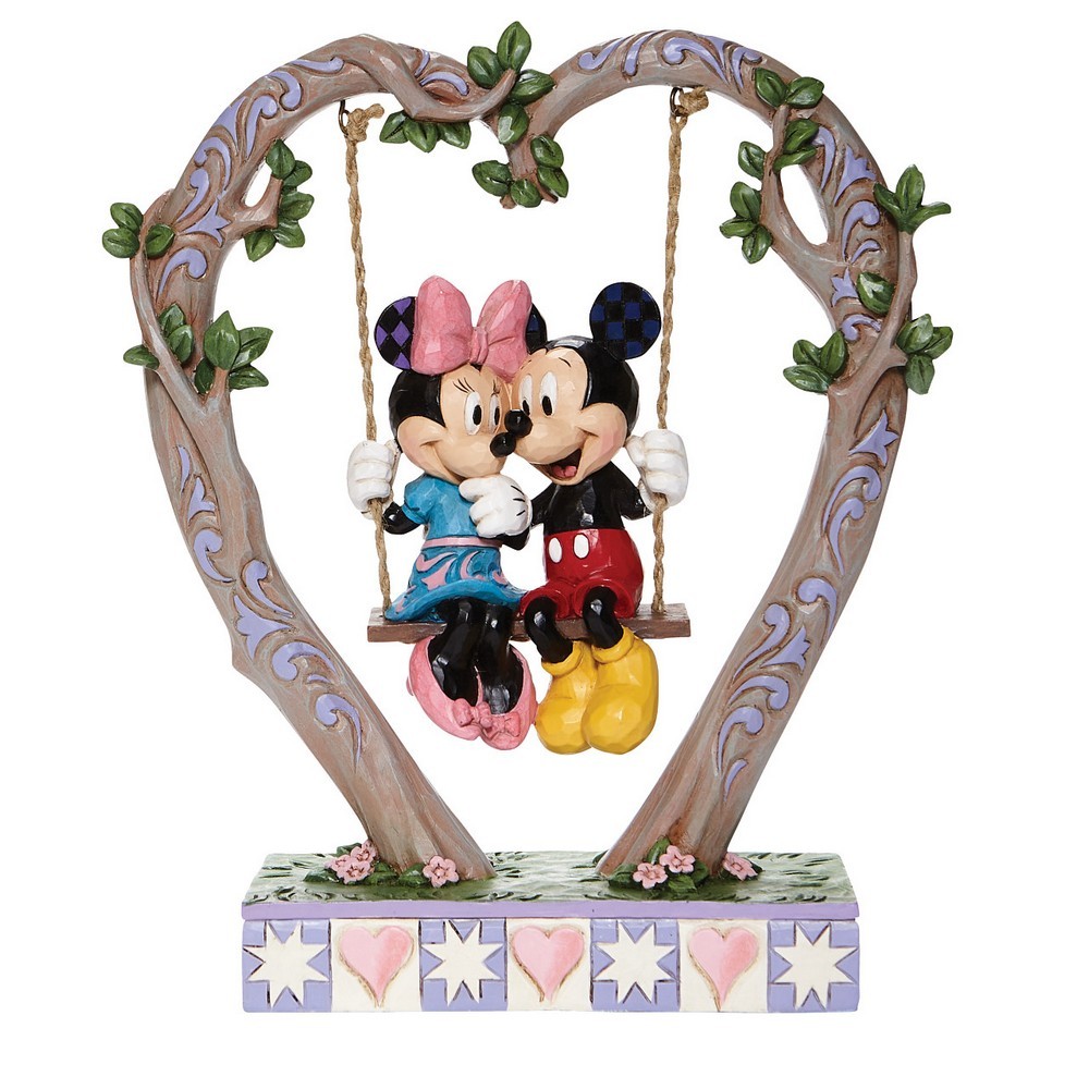 Disney Canlarım Salıncakta Mickey Ve Minnie Salıncakta Figür Biblo