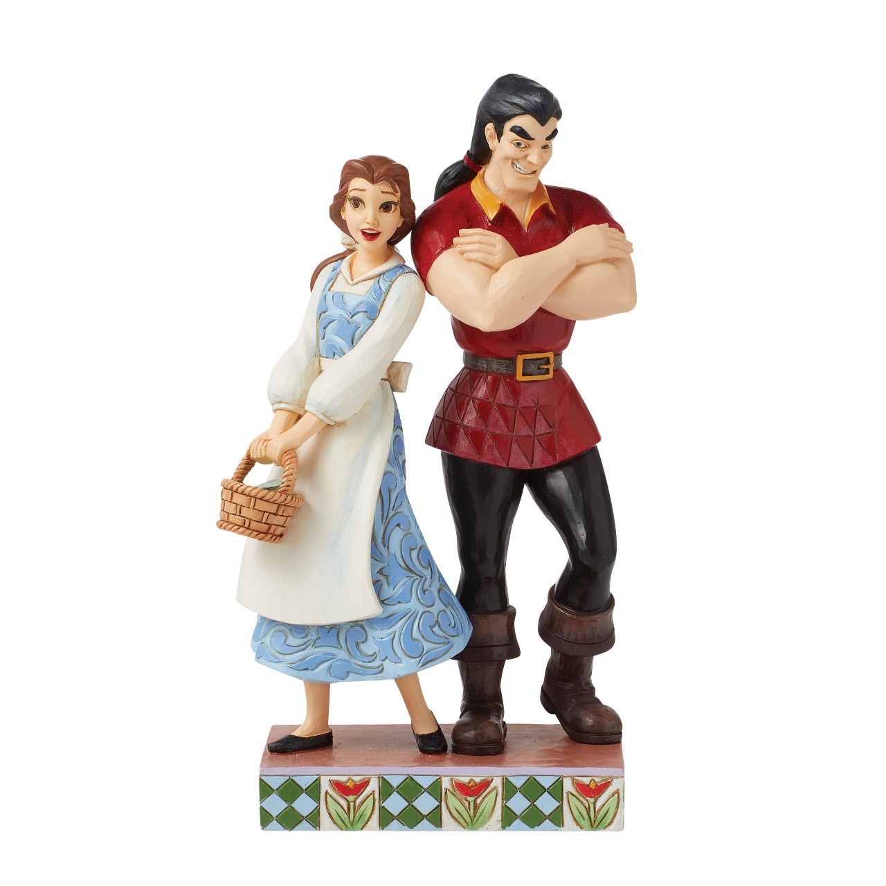 Disney Belle Ve Gaston Lisanslı Figür Biblo
