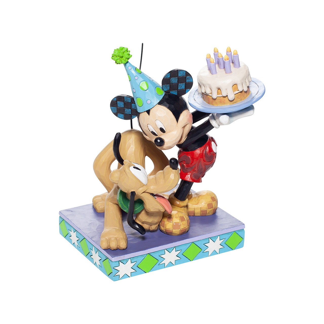 Disney Mutlu Yıllar, Dostum! Plüto ve Mickey Mouse Figür Biblo