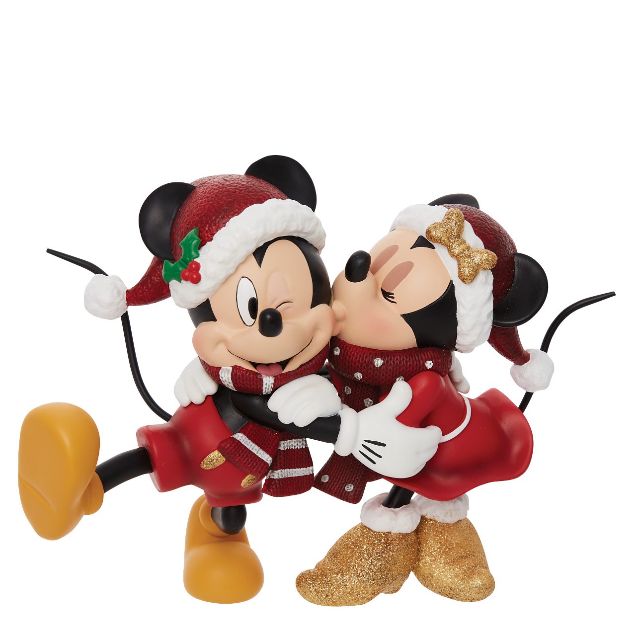 Disney Mickey ve Minnie Noel Figür Biblo