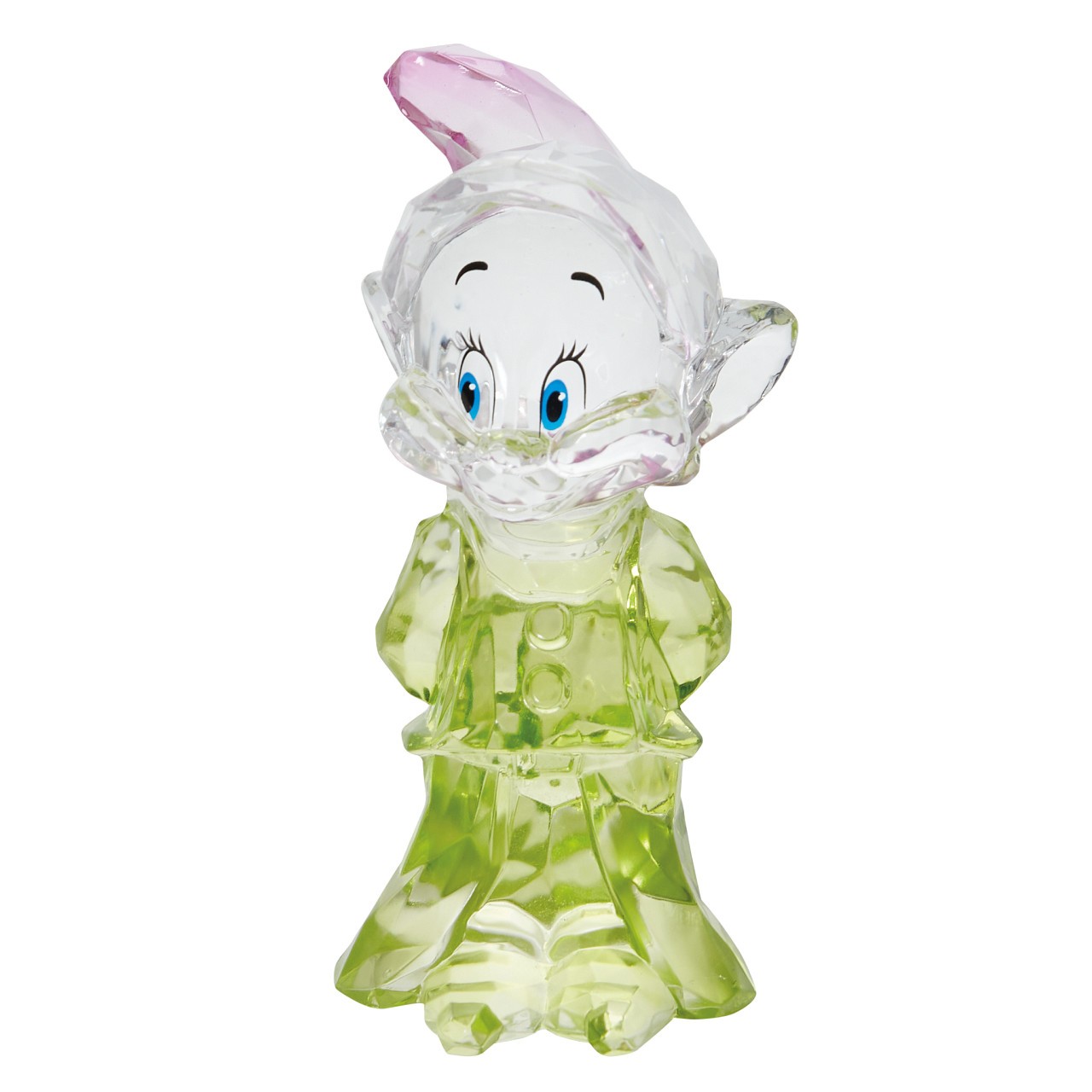 Disney Dopey Facets Şeffaf Reçine Figür Biblo
