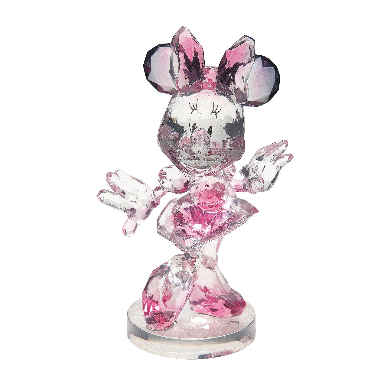 Disney Lisanslı Facets Şeffaf Reçine Minnie Mouse