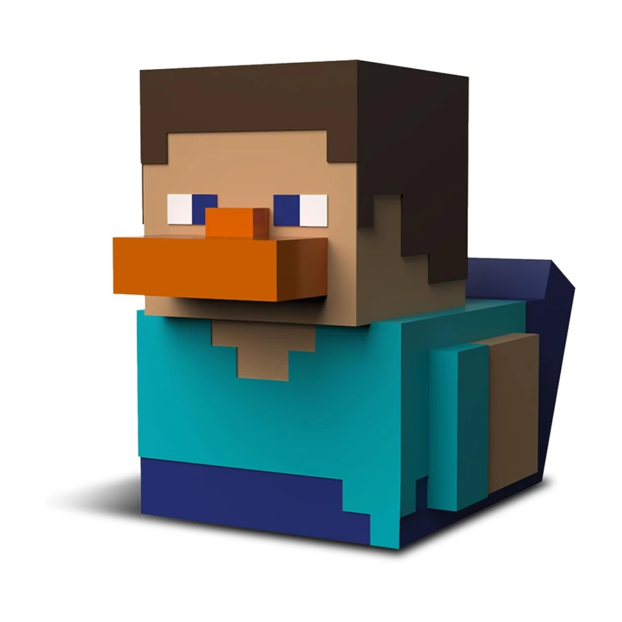 Tubbz Minecraft Boxed Steve Lisanslı Cosplay Ördek Collectible Figür
