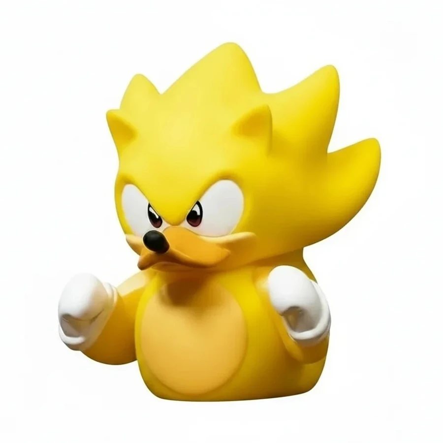 Tubbz Sonic Boxed Super Sonic Lisanslı Cosplay Ördek Collectible Figür