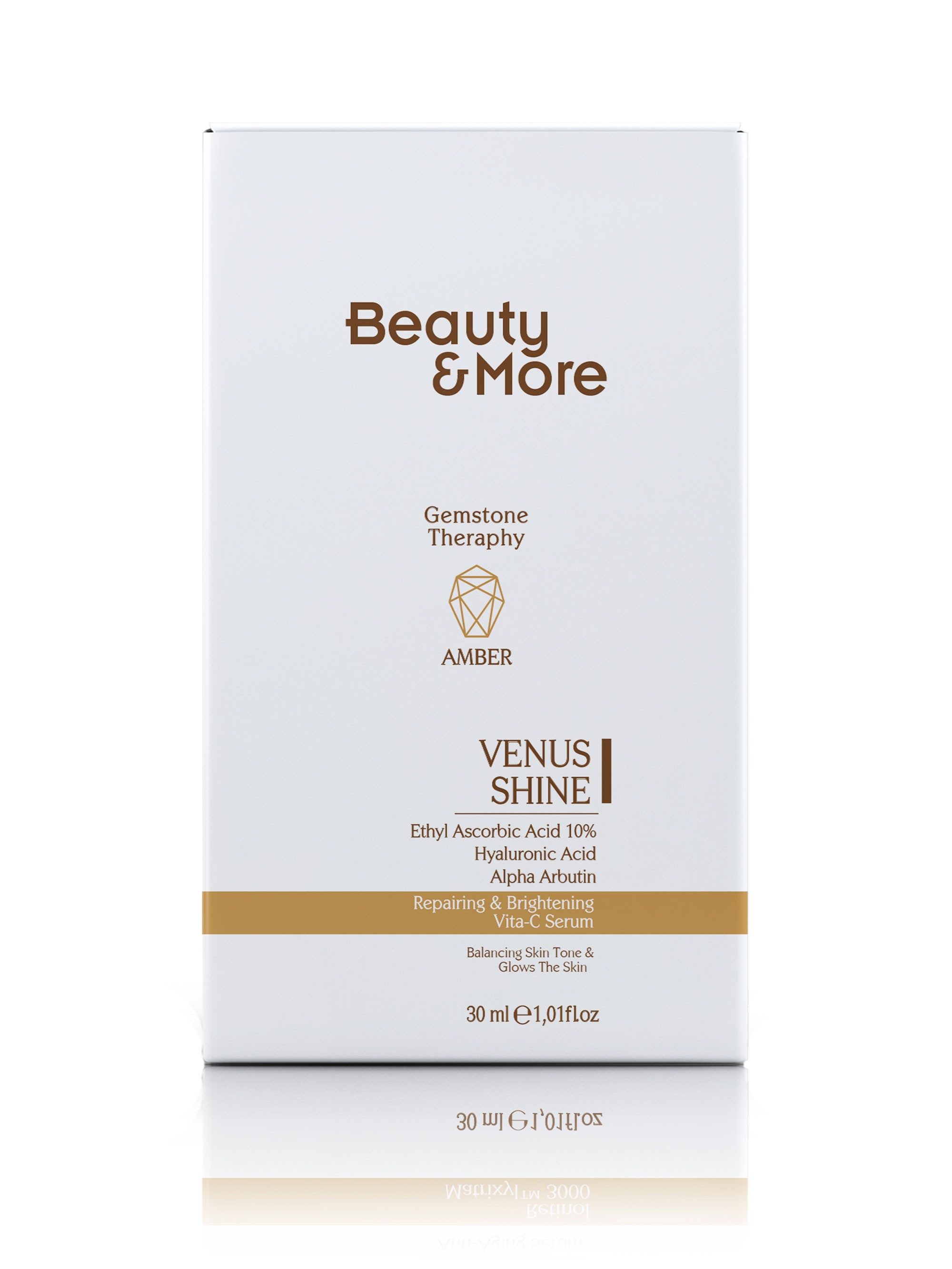 Beauty&More Amber Venüs Shine Onarıcı ve Aydınlatıcı Serum 30 ml