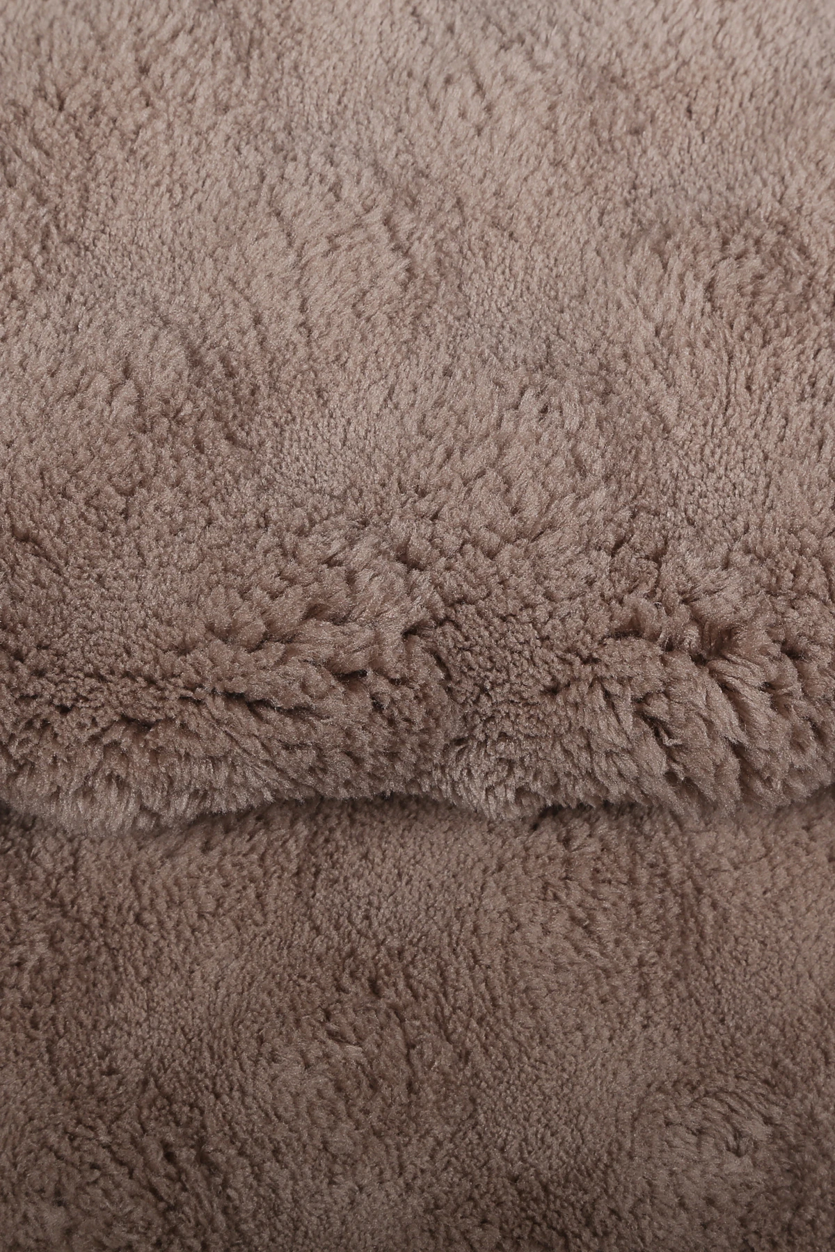 Bubble Yuvarlak Spor Saçaklı Salon Oda Çocuk Mutfak Koridor Antre Halısı Makinede Yıkanabilir Kaymaz Tabanlı Yumuşak Peluş Halı  Yolluk - Kahve