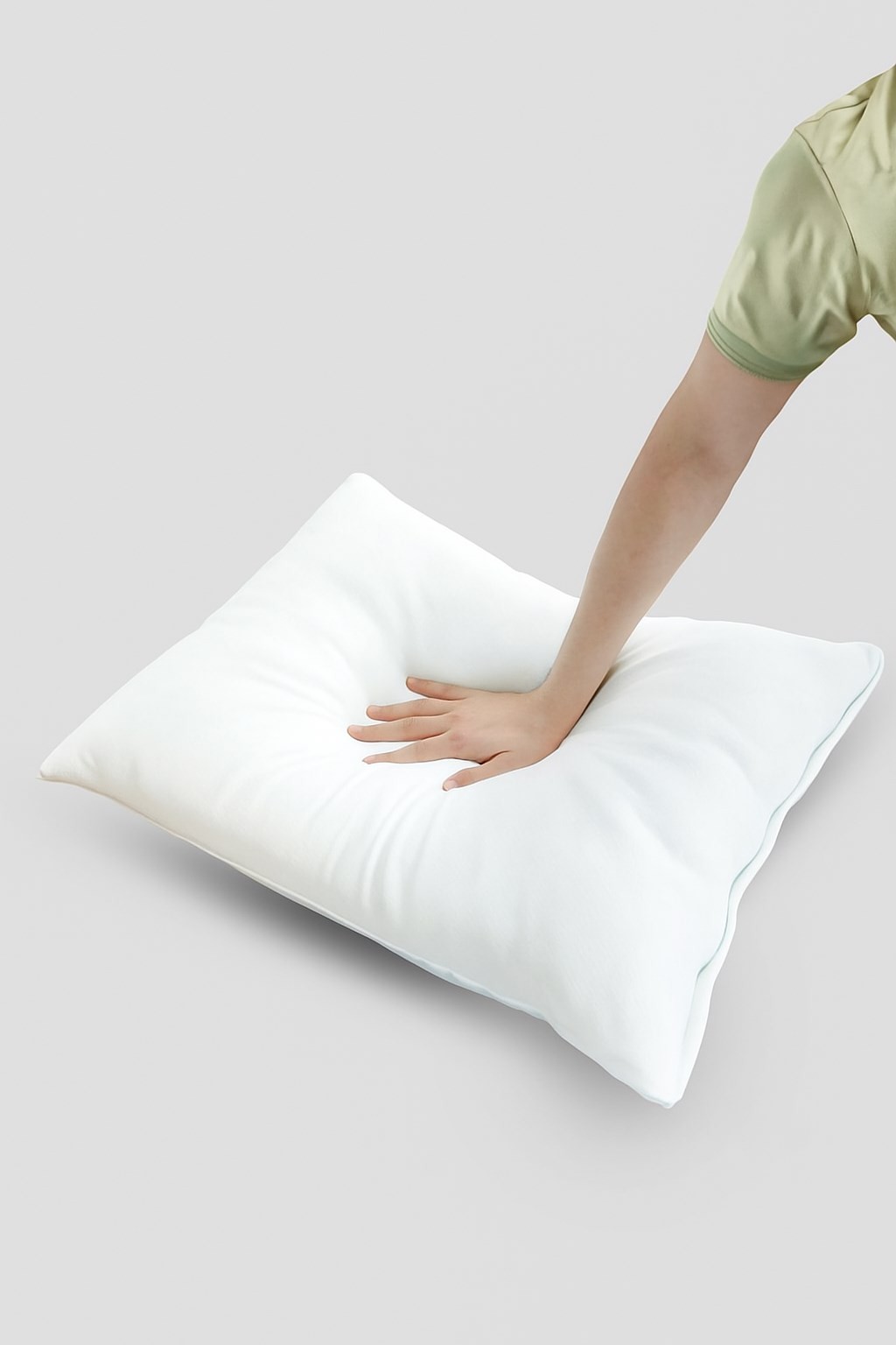 10 Adet Percale Pamuk Yüzlü 1.000 Gr'lık %100 Orjinal Silikon Yastık