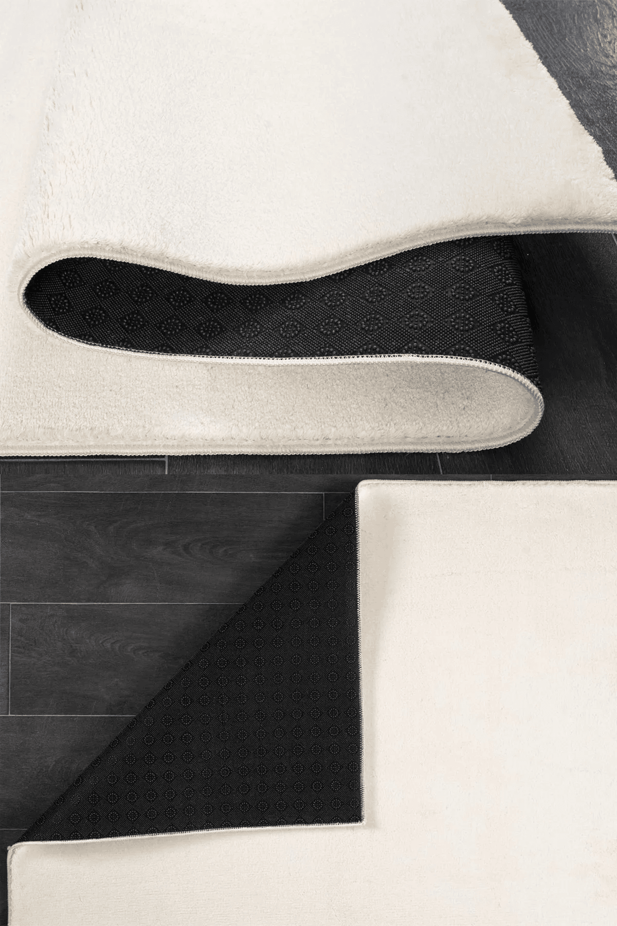 Bonny Home Elite 80x150 cm Peluş Banyo Paspası Kaymaz Tabanlı Pufidik Banyo Halısı Büyük Ebat - Krem