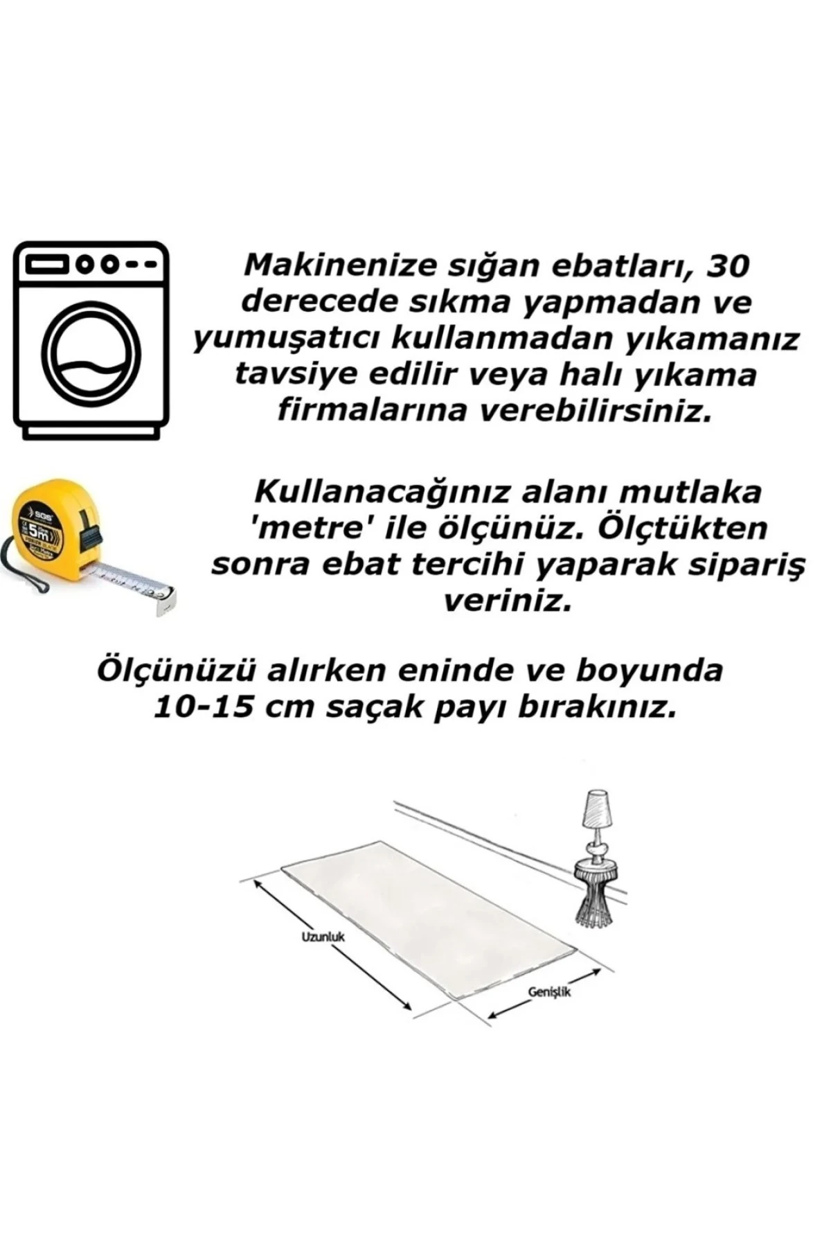 Kare Plus Oval Ponpon Saçaklı Salon Oda Çocuk Mutfak Antre Koridor Halısı Kaymaz Tabanlı Yıkanabilir Peluş Halı Yolluk - Krem