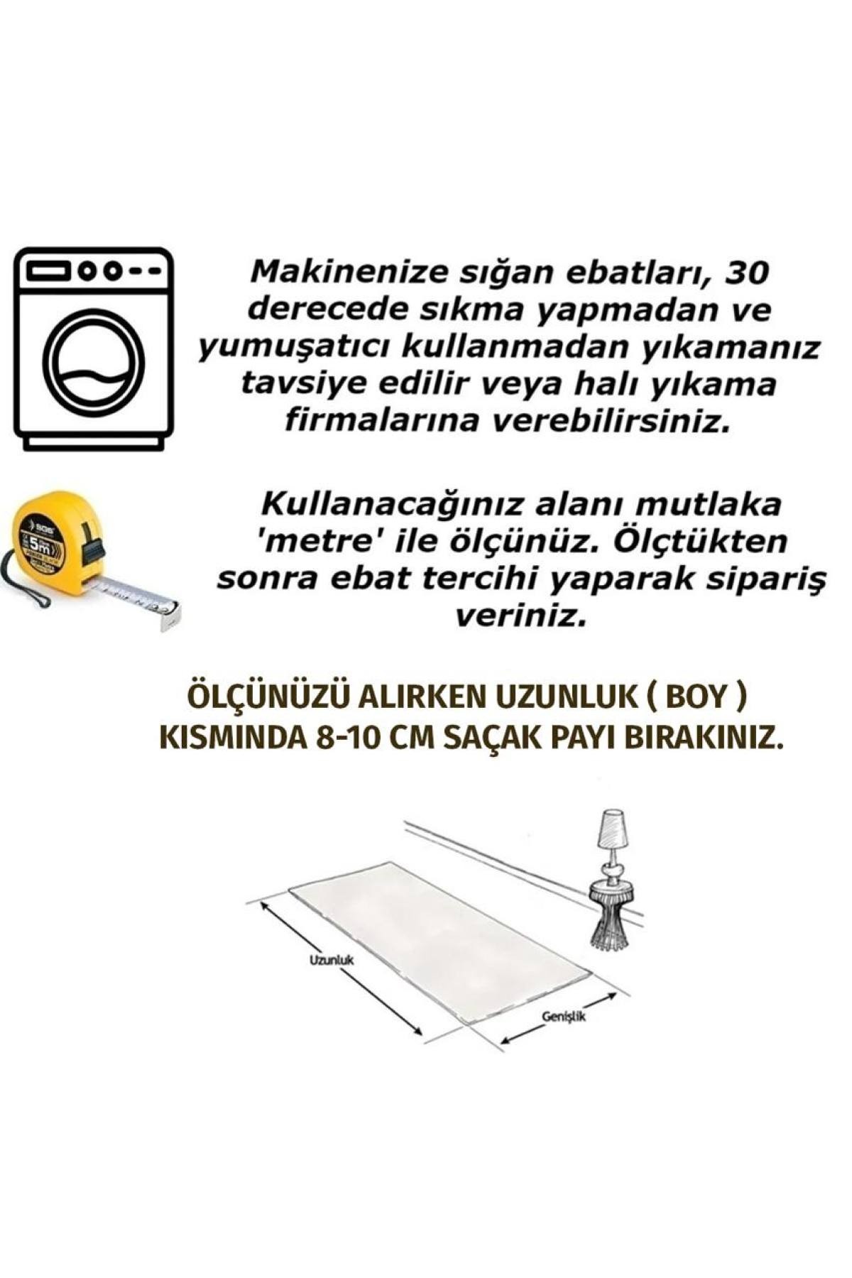 Bubble Spor Saçaklı Kaymaz Tabanlı Salon Oda Çocuk Mutfak Halısı Makinede Yıkanabilir Yumuşak Kesme Yolluk Antrasit Krem Kahve Gri - Kahve