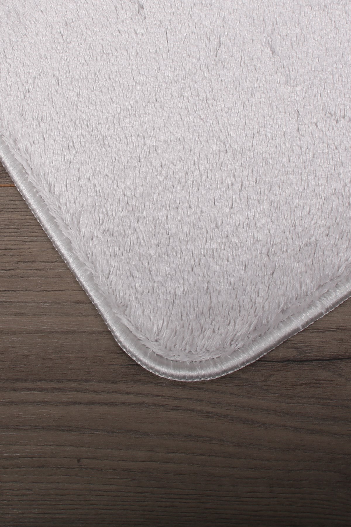Relax 80x150 + 50x80 cm Büyük Ebat 2'li Banyo Halısı Paspası Seti Kaymaz Klozet Takımı - Gri