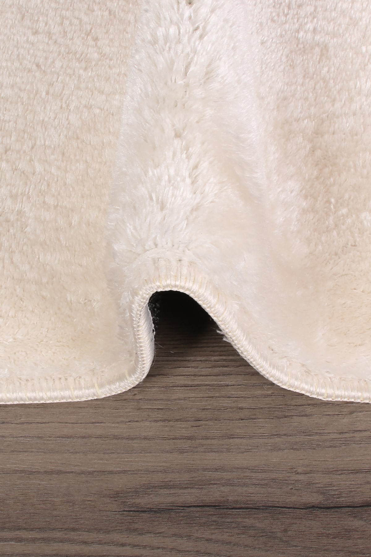 Relax 80x150 + 50x80 cm Büyük Ebat 2'li Banyo Halısı Paspası Seti Kaymaz Klozet Takımı - Krem