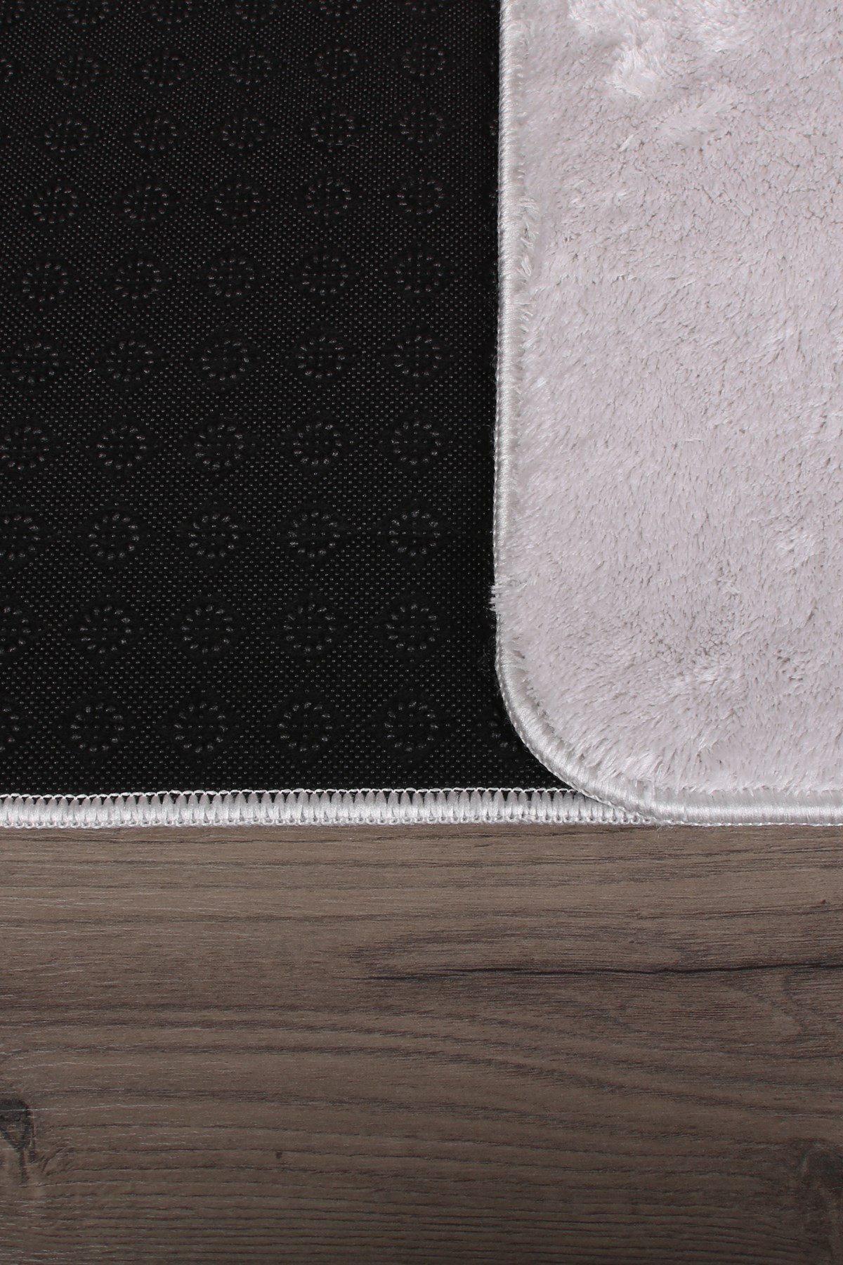 Relax 80x150 + 50x80 cm Büyük Ebat 2'li Banyo Halısı Paspası Seti Kaymaz Klozet Takımı - Gri