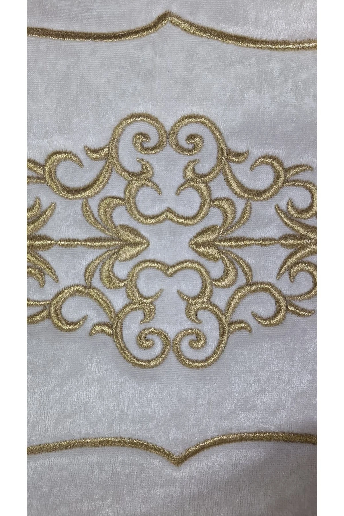 Laura Kadife Gold Nakışlı Hurç Küçük Boy (30x35x15 cm) Söz Çeyizlik Nişan Düğün Gelin Bohçası