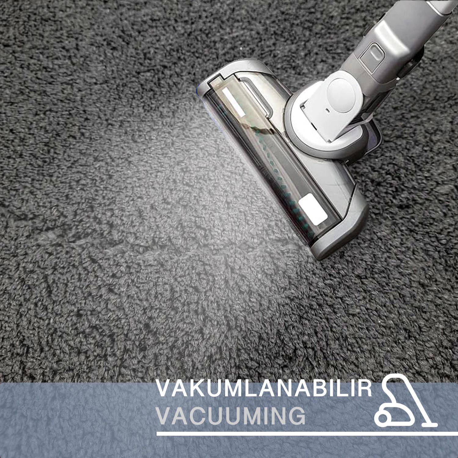 Bonny Home Rixos 2li Banyo Halısı Paspası Seti Kaymaz Tabanlı Klozet Takımı - Siyah