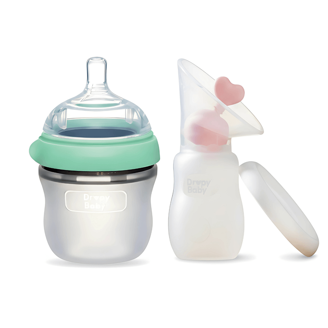 Dropy Baby Comfort Plus Biberon + Göğüs Pompası