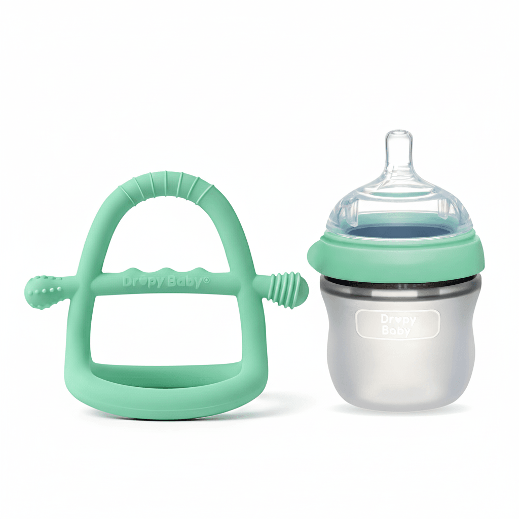 Dropy Baby Comfort Plus Biberon + Diş Kaşıyıcı
