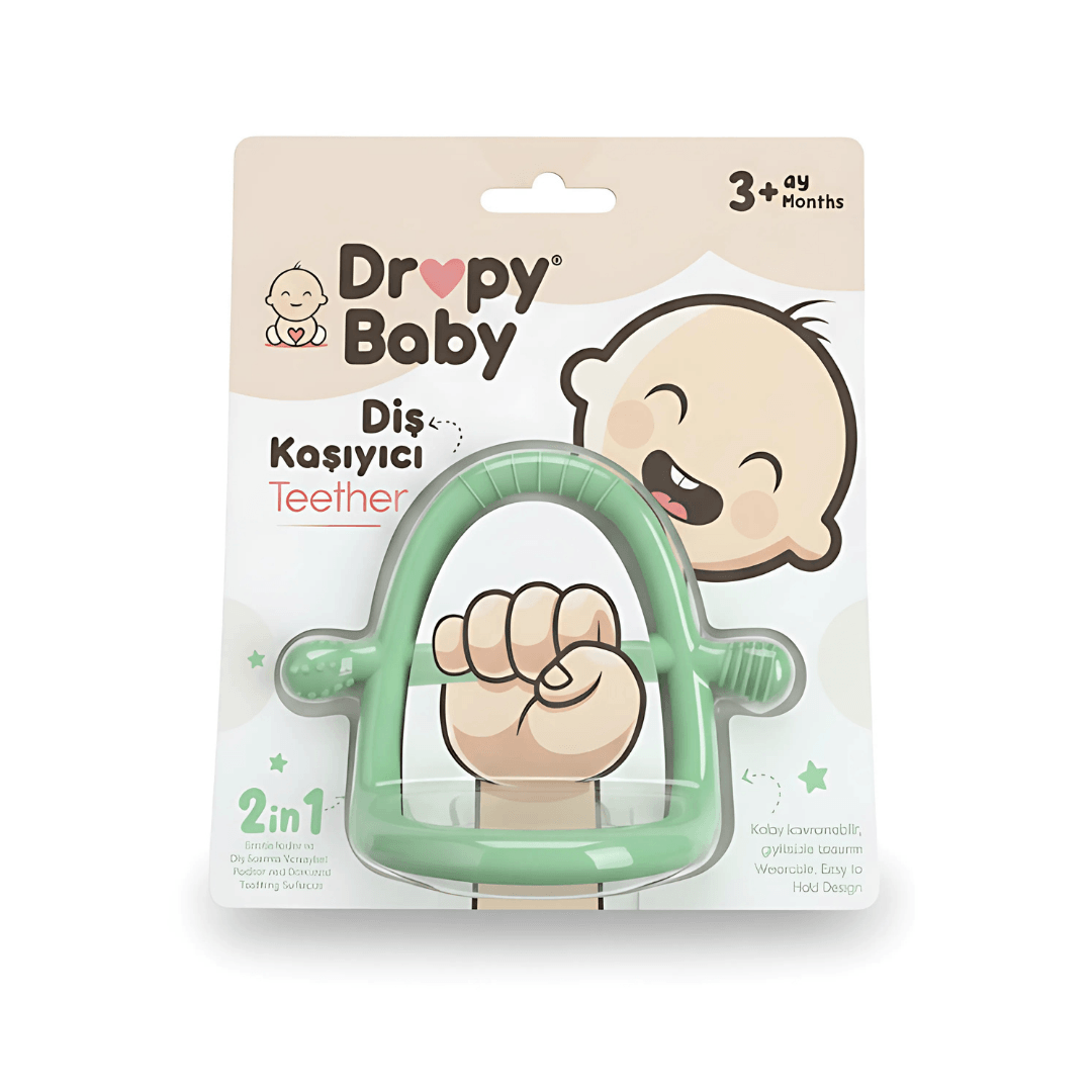 Dropy Baby Silikon Diş Kaşıyıcı