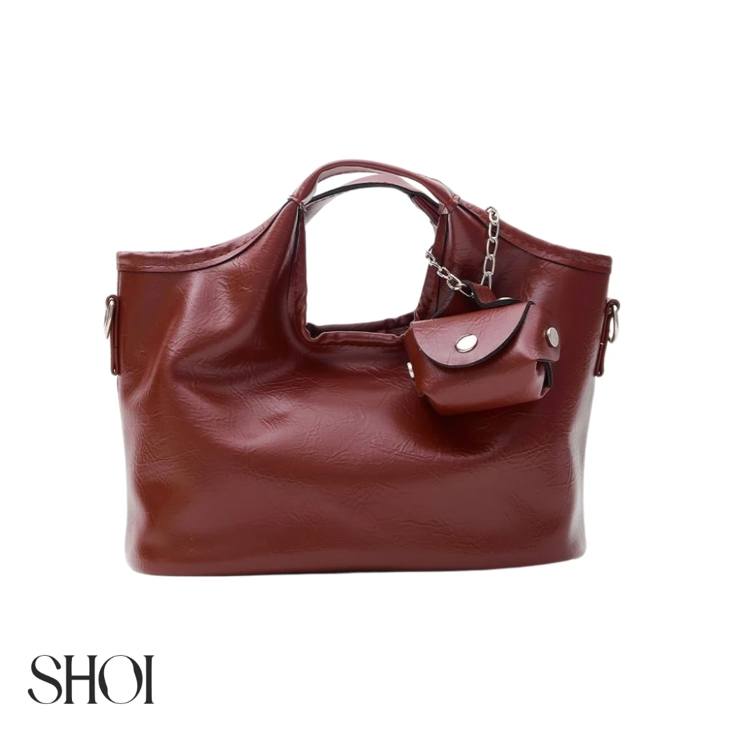 Marla Charmlı Bordo Mini Çanta