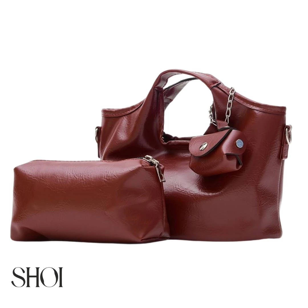 Marla Charmlı Bordo Mini Çanta