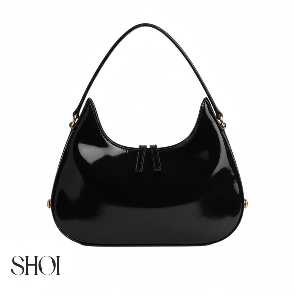 Cherry Bag Siyah El Çantası 