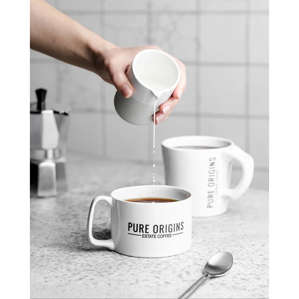 Berlin Elyapımı Porselen Kahve Latte Çay Kupa Bardak