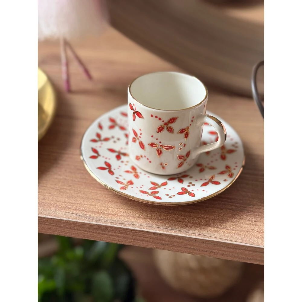 Elhambra 2 kişilik kahve fincan seti