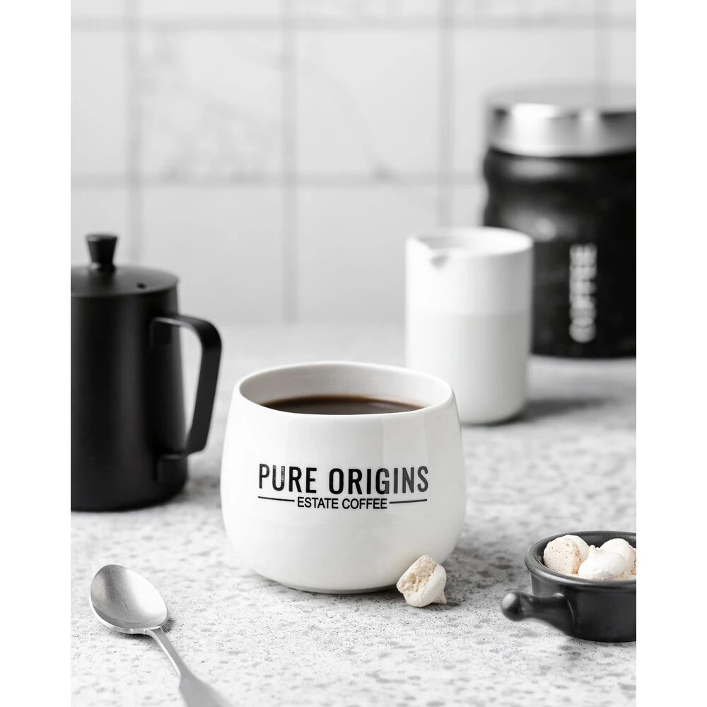Pure Origins El Yapımı Porselen Kulpsuz Çay Kahve Bardağı
