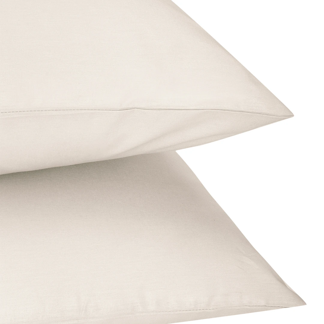 Freesia 2'li Yastık Kılıfı Ekru