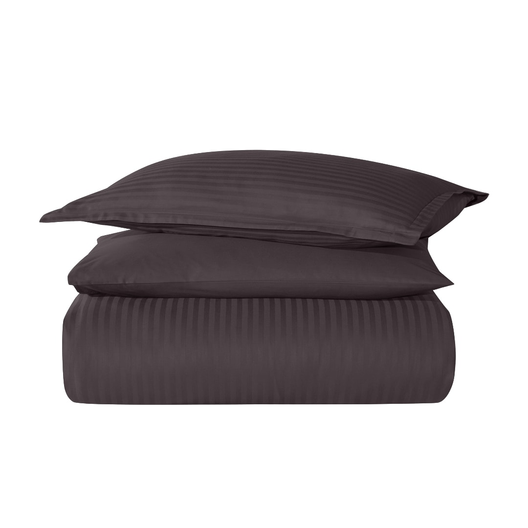 Infinity Çift Kişilik Poplin Nevresim Takımı Mürdüm (6 Parça)