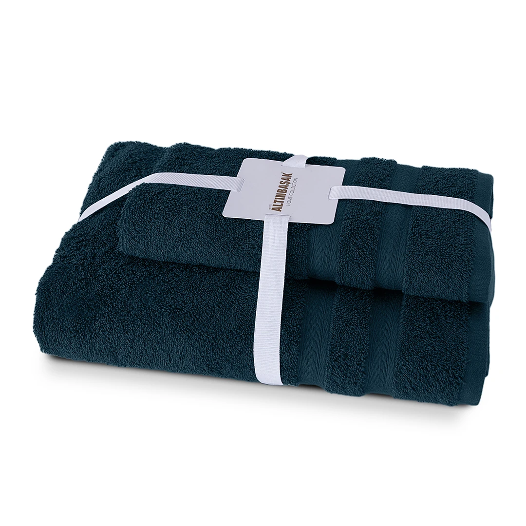 Forte %100 Pamuk Banyo Havlusu Seti 2'li