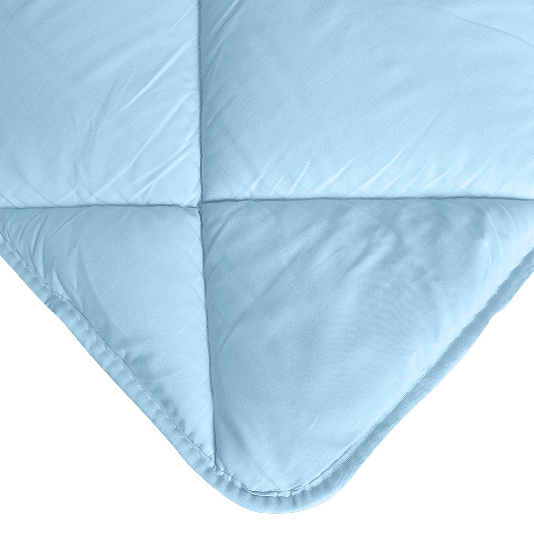 Aura Ranforce Yorgan 155x215 cm Mavi