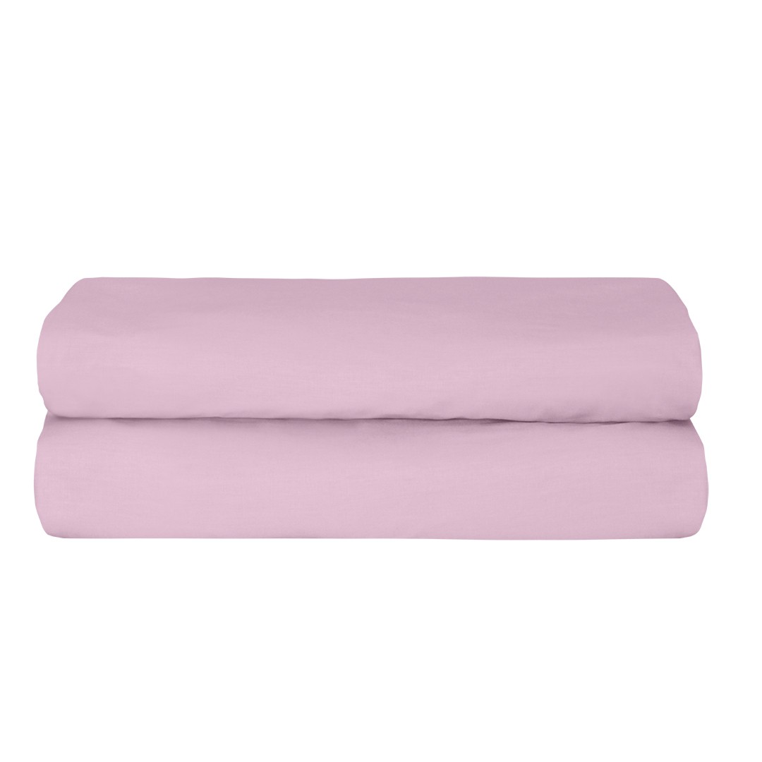 Freesia King Size Ranforce Lastikli Çarşaf 200x200+35 cm Lila