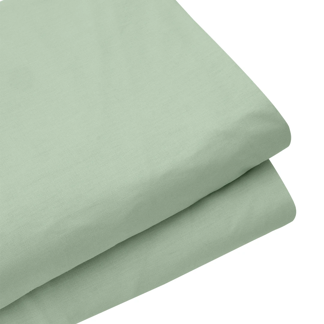 Freesia King Size Ranforce Lastikli Çarşaf 200x200+35 cm Yeşil