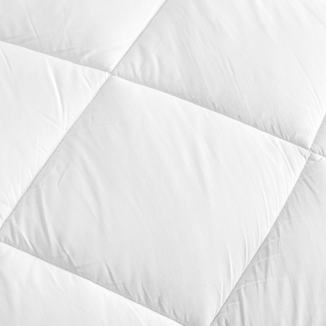 Aura Ranforce Yorgan 155x215 cm Beyaz