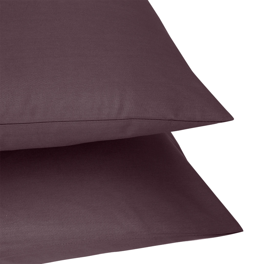 Freesia 2'li Yastık Kılıfı Mürdüm