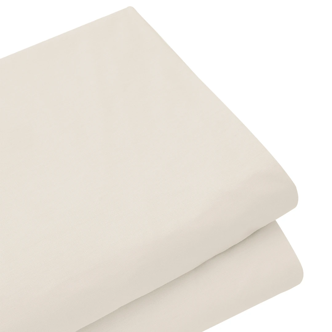 Freesia King Size Ranforce Lastikli Çarşaf 200x200+35 cm Ekru