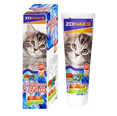 Zonaks Antistress Paste Orman Meyveli Sakinleştirici Kedi Macunu 100 Gr
